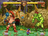 une photo d'Ã©cran de Golden Axe The Duel sur Sega Saturn